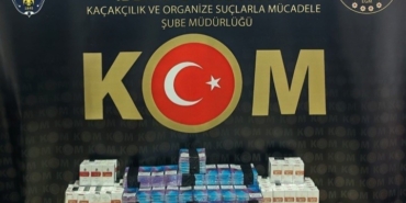 Bilecik’te 590 paket kaçak sigara ele geçirildi