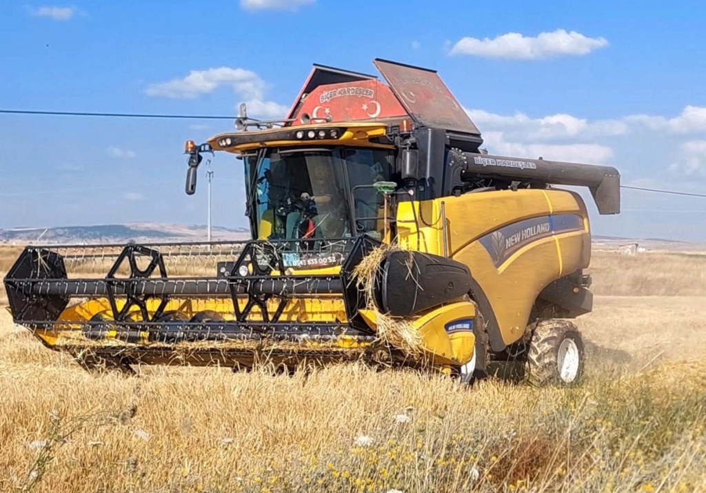 Kütahya’da yerli ve milli arpa çeşitlerinde verimli hasat