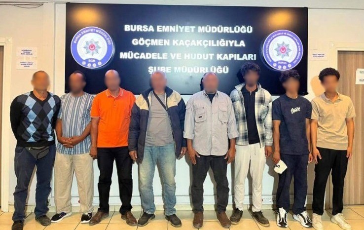 Bursa’da düzensiz göçmenlere karşı operasyon