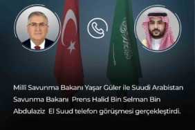 Bakan Güler, Suudi Arabistan Savunma Bakanı El Suud ile görüştü
