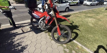 Otomobil ile motosiklet çarpıştı: 1 yaralı