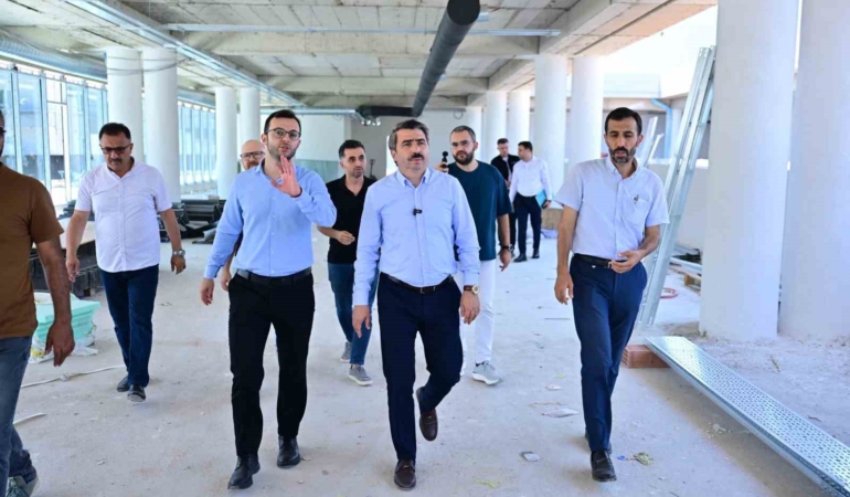 Yavuzselim pazaryeri’nde çalışmalar devam ediyor