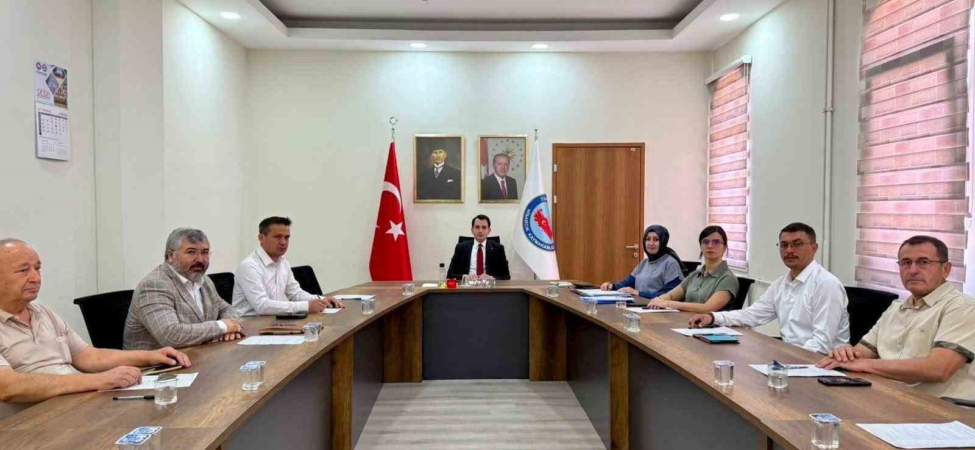 Hisarcık’ta Sosyal Yardımlaşma Vakfı toplantısı yapıldı