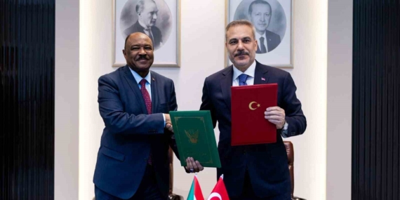 Bakan Fidan, Sudan Dışişleri ve Uluslararası İşbirliği Bakanı Salem ile görüştü