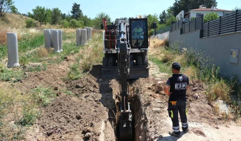 Kanalizasyon Altyapısında Güçlendirme Çalışmaları Sürüyor