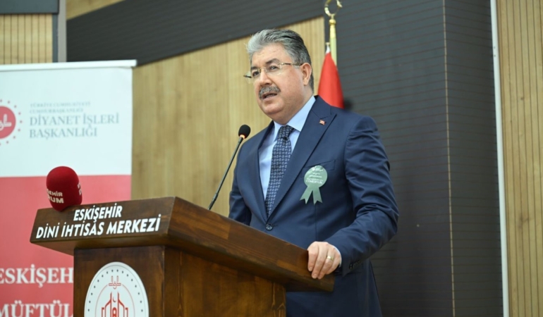 Eskişehir’de “Peygamberimiz ve Güzel Ahlak” konferansı düzenlendi