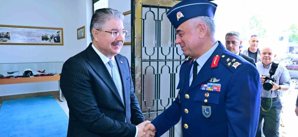 Hava Korgeneral Erdoğan Gür’den Vali Dr. Erdinç Yılmaz’a ziyaret
