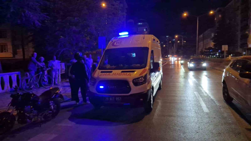 Eskişehir’de motosikletin çarptığı yaşlı adam yaralandı