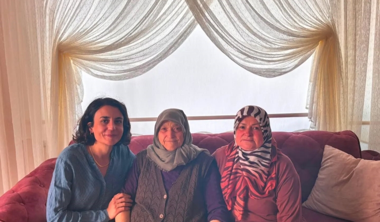 Bilecik’te deprem şehidi Ramazan Çiftçi’nin ailesine vefa ziyareti