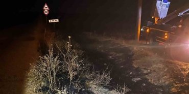 Sivrihisar’da elektrik tellerine çarpan kuş sonrası çıkan yangın söndürüldü