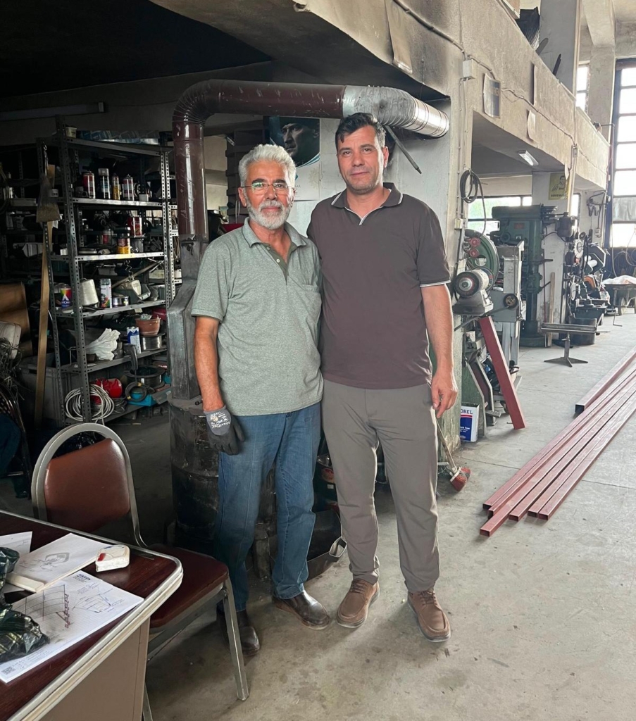 Sivrihisar’da oda başkanı esnafı tek tek ziyaret etti