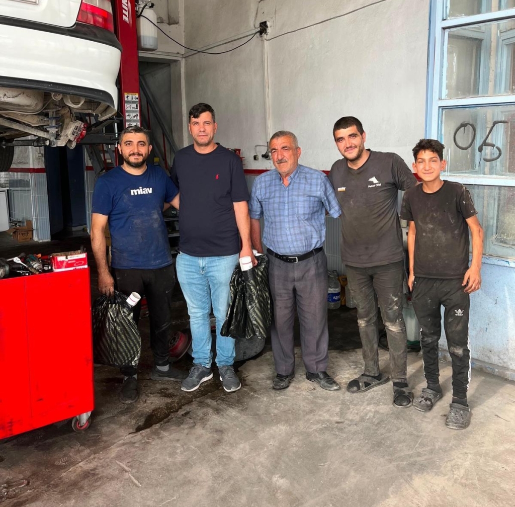 Sivrihisar’da oda başkanı esnafı tek tek ziyaret etti