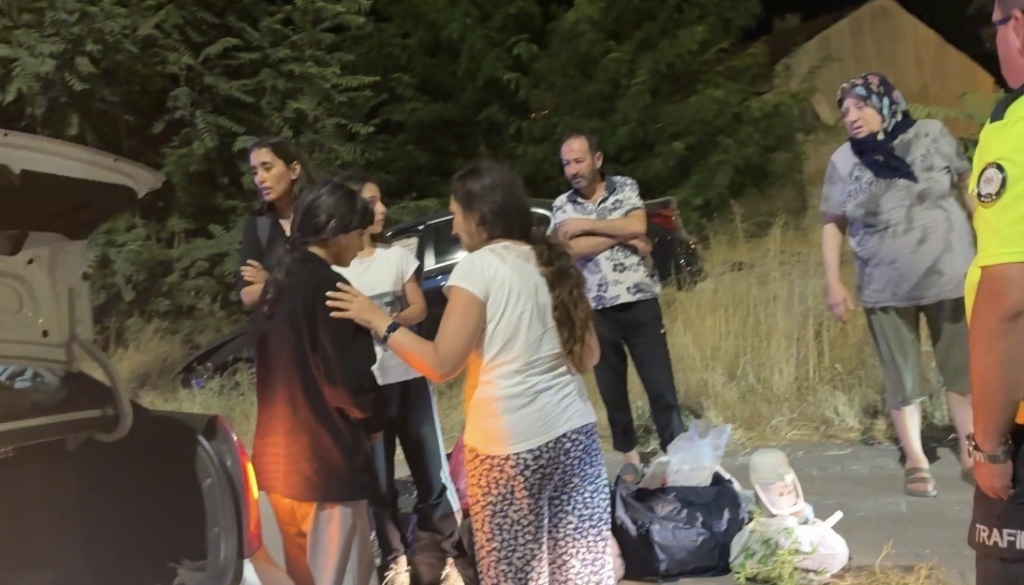 Eskişehir çevre yolunda iki otomobilin çarpıştı: 1 yaralı