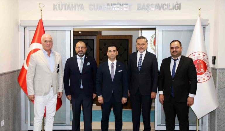 Kütahya OSB’den Başsavcı Kılıç ve MHP İl Başkanı Türker’e ziyaret