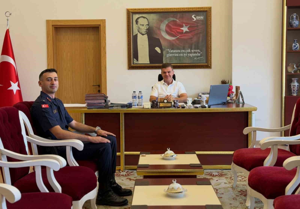 Simav İlçe Jandarma Komutanı Erdem Akıncı görevine başladı