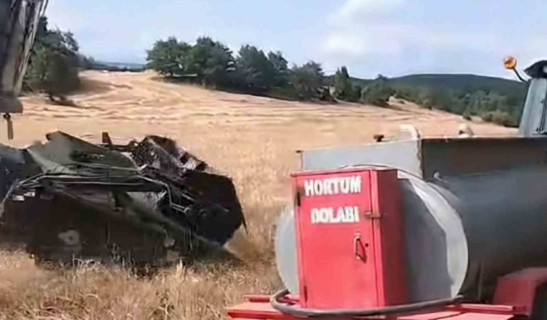 Kütahya’da köylülere orman yangınlarına karşı uyarı