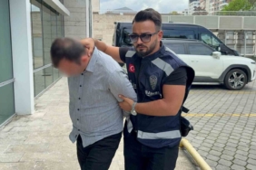 Semt pazarında elle tacize tutuklama