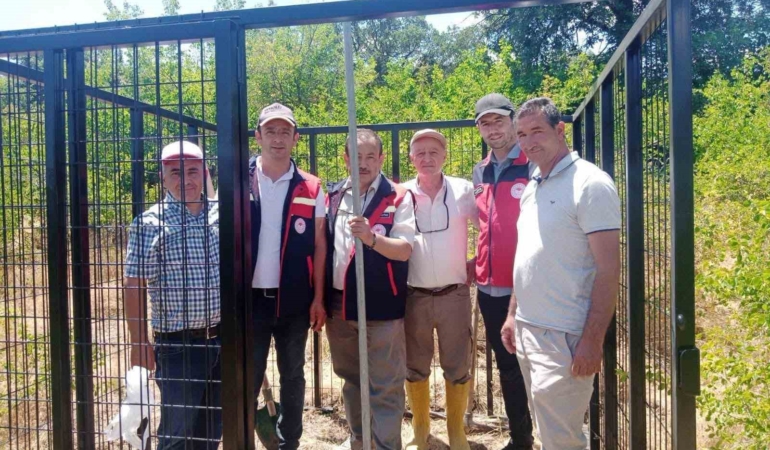 Afyonkarahisar’da süne zararlısı için Erken Uyarı İstasyonu kuruldu