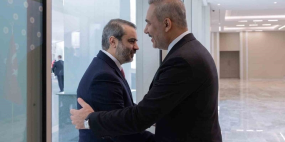 Bakan Fidan, Suriyeli mevkidaşı Şeybani ile görüştü