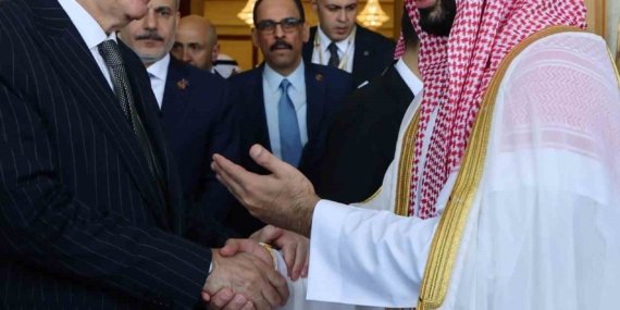 Erdoğan, Suudi Arabistan’dan ayrıldı