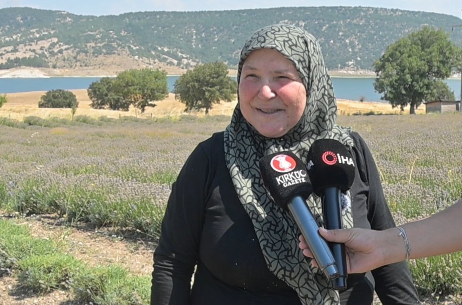 Kütahya’da 5 yıllık lavanta emeğinin hasadı kadınlara umut oldu