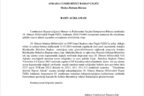 Özgür Özel’in dokunulmazlığının kaldırılması için hazırlanan fezleke Adalet Bakanlığına gönderildi