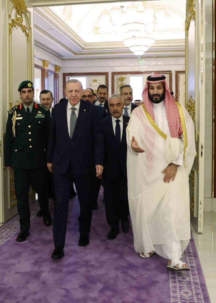 Cumhurbaşkanı Erdoğan, Suudi Arabistan Veliaht Prensi Selman ile görüştü