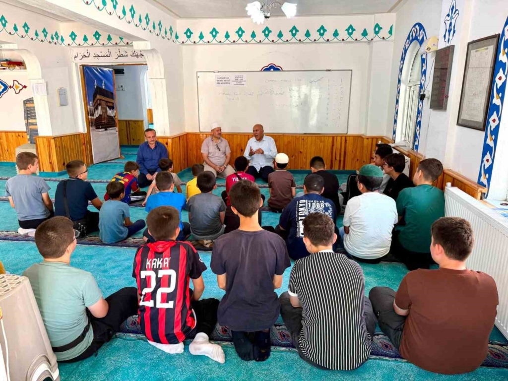 Başkan Demirtaş’tan Yaz Kur’an Kursu’na ziyaret