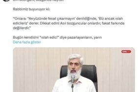 Cumhurbaşkanı Başdanışmanı Saral’dan Kuytul’a tepki: "Senin de suyun yeterince ısındı Kuytul"
