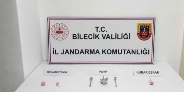 Eskişehir’den aldığı uyuşturucuyla Bilecik’e gelirken yakalandı