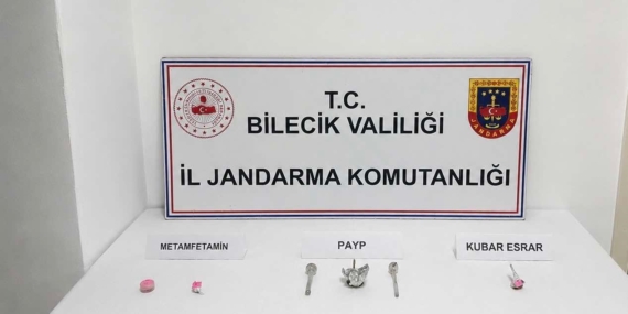 Eskişehir’den aldığı uyuşturucuyla Bilecik’e gelirken yakalandı