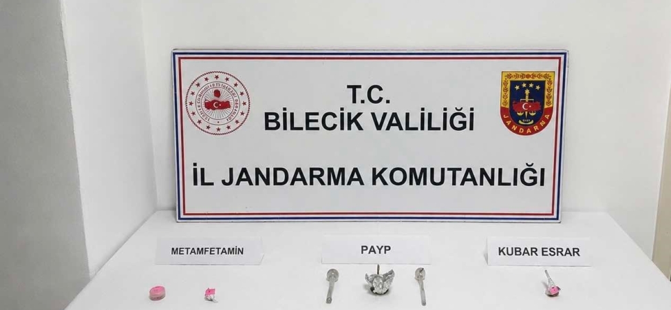 Eskişehir’den aldığı uyuşturucuyla Bilecik’e gelirken yakalandı