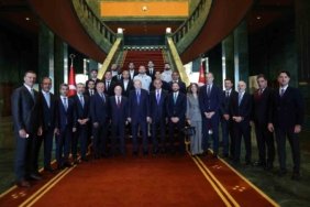 Cumhurbaşkanı Erdoğan, Trendyol Süper Lig’e çıkan takımları kabul etti