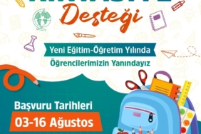 Büyükşehir’den öğrencilere kırtasiye desteği