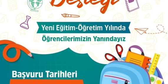 Büyükşehir’den öğrencilere kırtasiye desteği