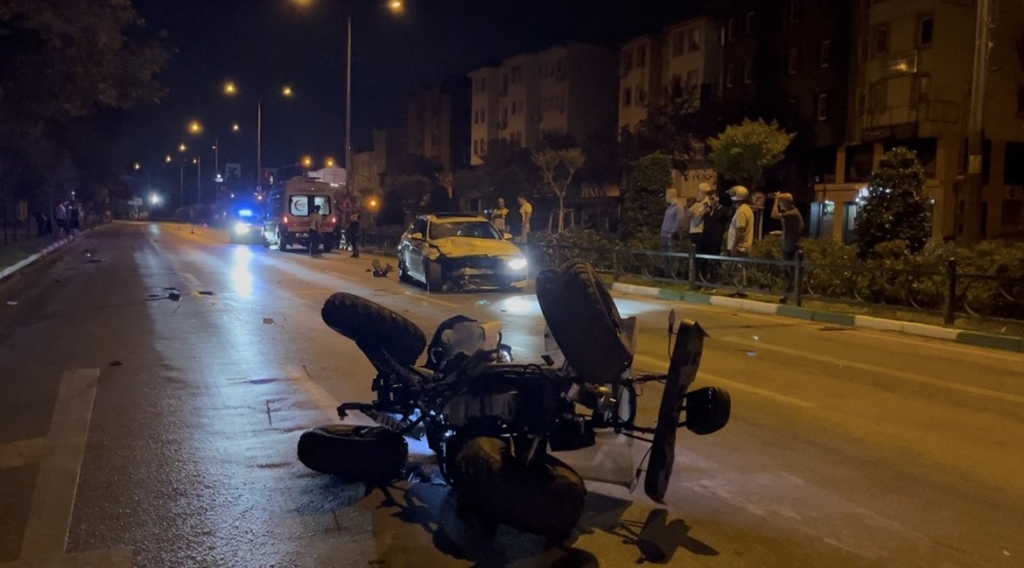 150 kilometre hızla geldi, ATV’yi biçti: 1 ölü