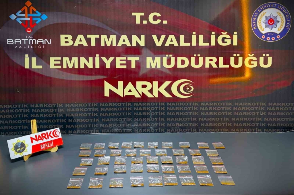 Batman’da narkotik operasyonunda 6 tutuklama