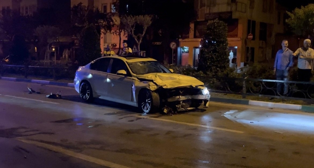 Bursa’da kaza dehşeti saniye saniye kamerada...ATV ile yolun karşısına geçerken canından oldu