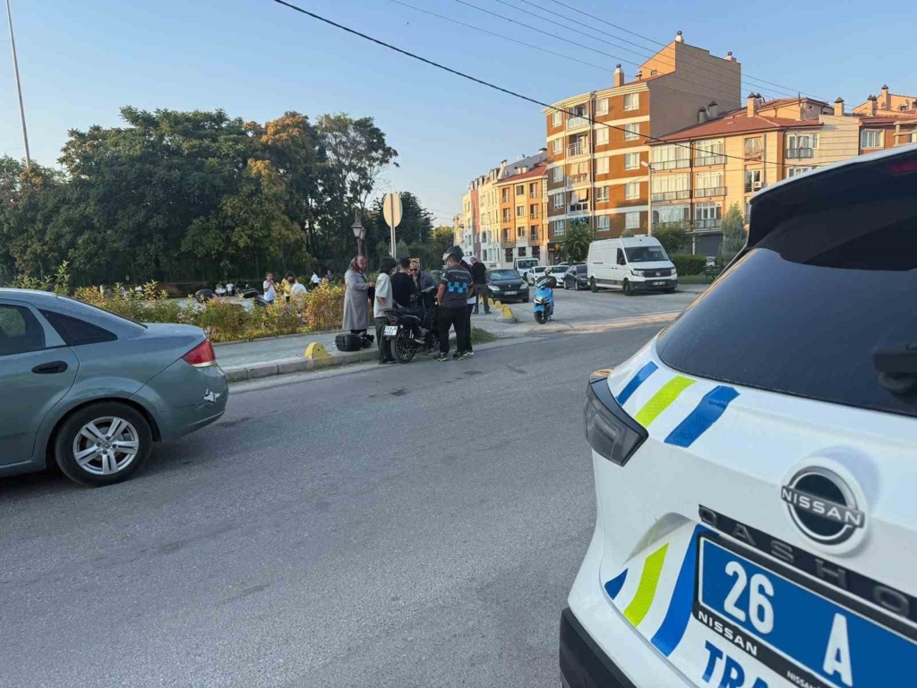 Eskişehir’de 2 motosiklet çarpıştı: 1 yaralı