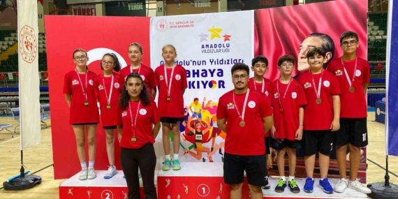 Anadolu Yıldızlar Ligi’nde Eskişehir’den gururlandıran başarı
