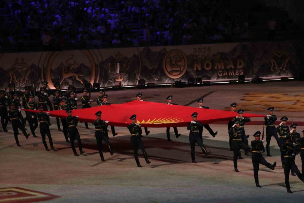 Kırgızistan’da 6. Dünya Göçebe Oyunları’ndan görkemli açılış