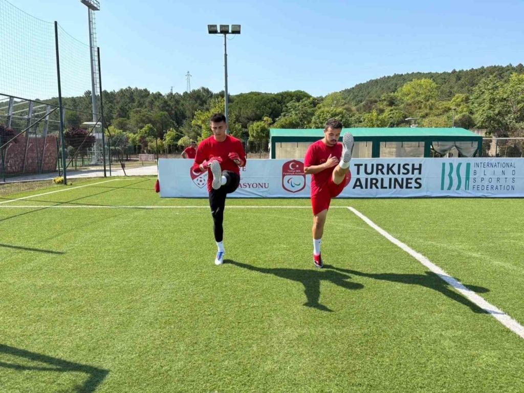 Görme Engelli B1 Milli Takımı, Avrupa Şampiyonası’na Riva’da hazırlanıyor