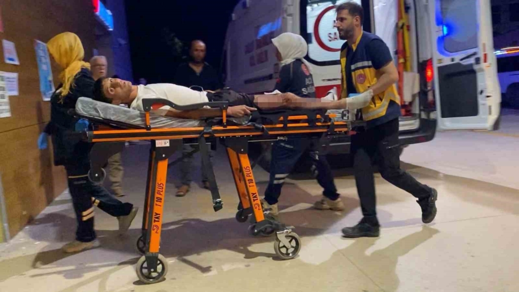 Motosikletle gelip tüfekle ateş açtı: 1 yaralı