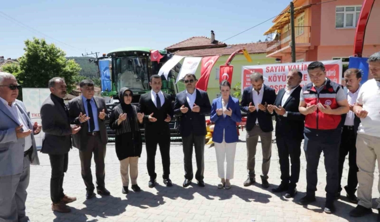 Emet’te 9,3 Milyon TL’lik makine parkı projesi hizmete açıldı