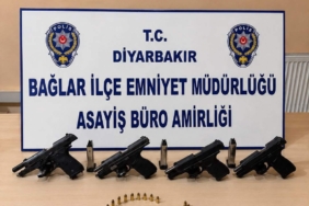 Silahlı kavgaya bakan polis, hem şahısları yakaladı hem de silahları ele geçirdi