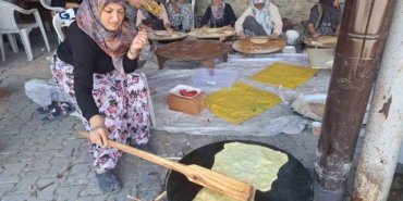 Gemiç mahallesi sakinlerinin geleneksel hale getirdikleri Gözleme Günü