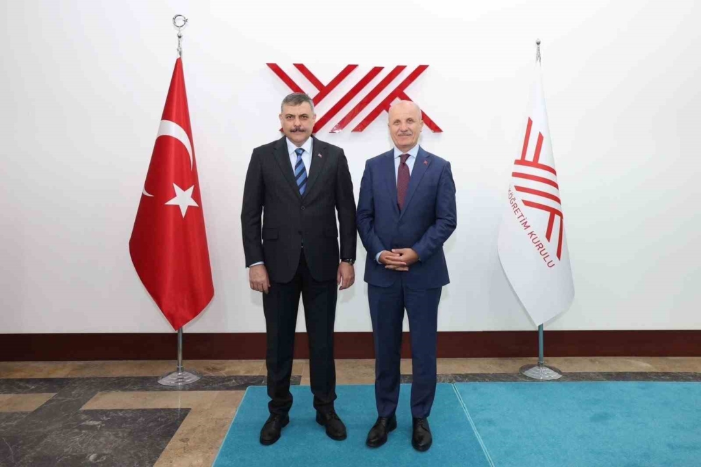 Bakan Çiftçi’den YÖK Başkanı Özvar’a ziyaret