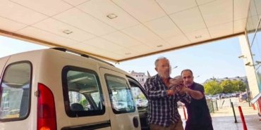 Elini spiral makinesine kaptırdı
