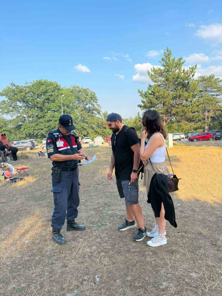 Kampçılara ateş yakma uyarısı