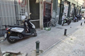 Kaldırımlar otoparka döndü
